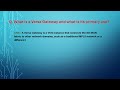 10 Versa sd-wan interview questions and answers series.