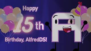 Happy 15th Birthday, @alfreddsofficial