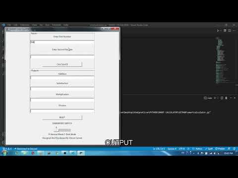 A Smart And Simple Calculator With Tkinter (Python)...