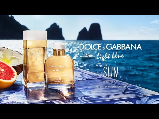 smør rookie fascisme D&G Light Blue Sun Pour Homme Fragrance (2019) - YouTube