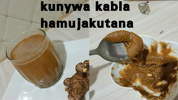 Asali na Tangawizi Ni Raha Tupu😋..Utapata Msisimko Wa Ajabu👌