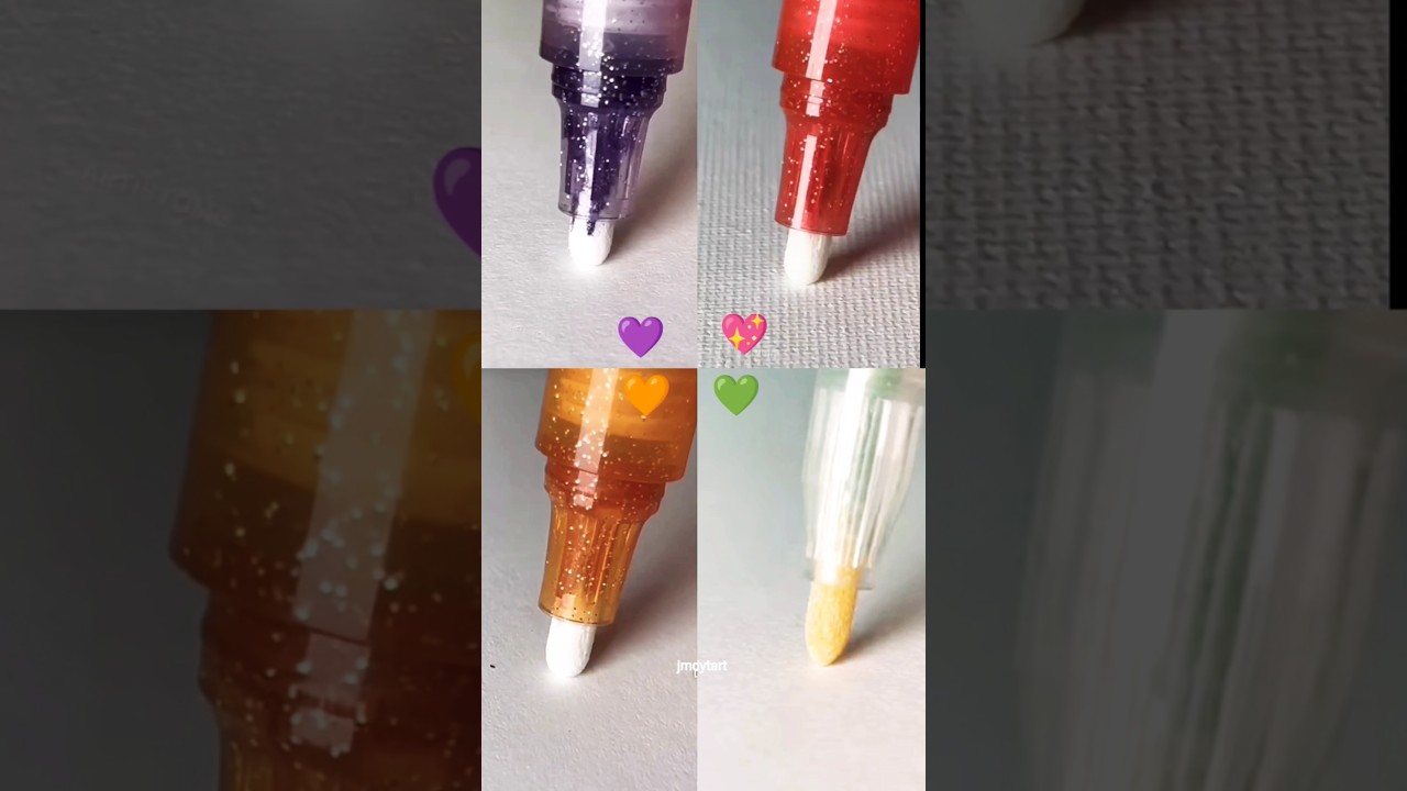 MOST Satisfying Outline Marker Activation Sound Ever! 🤩✨🔊 Which Color Was the Best? 🎨 