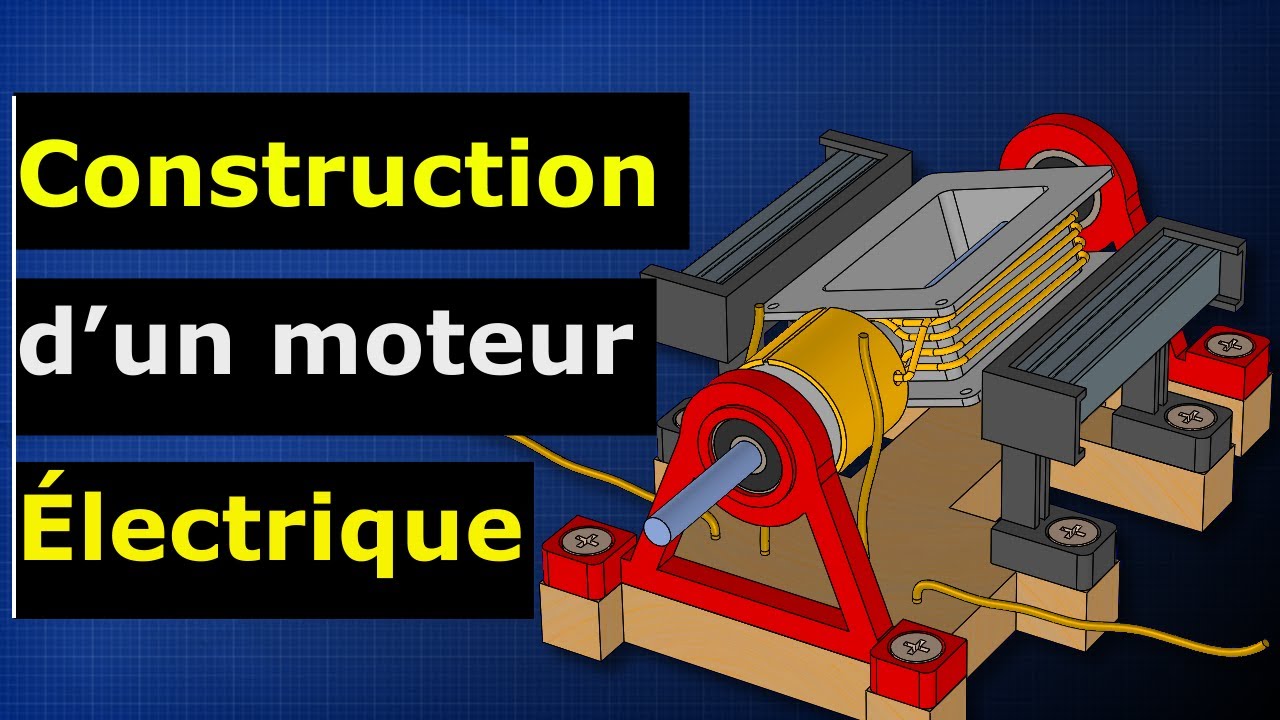 Construction d'un moteur électrique 