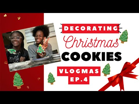 Join Me For Christmas Cookie Decorating - Vlogmas Day 4 | LaPorciaMann.com