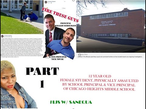 CHICAGO HEIGHTS MIDDLE SCHOOL CONFRONTATION/ASSAULT #CHMS #ChildProtection #PublicAwareness