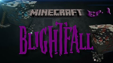 Minecraft || Blightfall Episode 1: We Need FOOD!