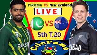 New Zealand vs Pakistan I NZ vs PAK T20 Match 5 I Cricket Score cared an dupshup I Cricfame