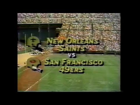1981-09-27 New Orleans Saints vs San Francisco 49ers