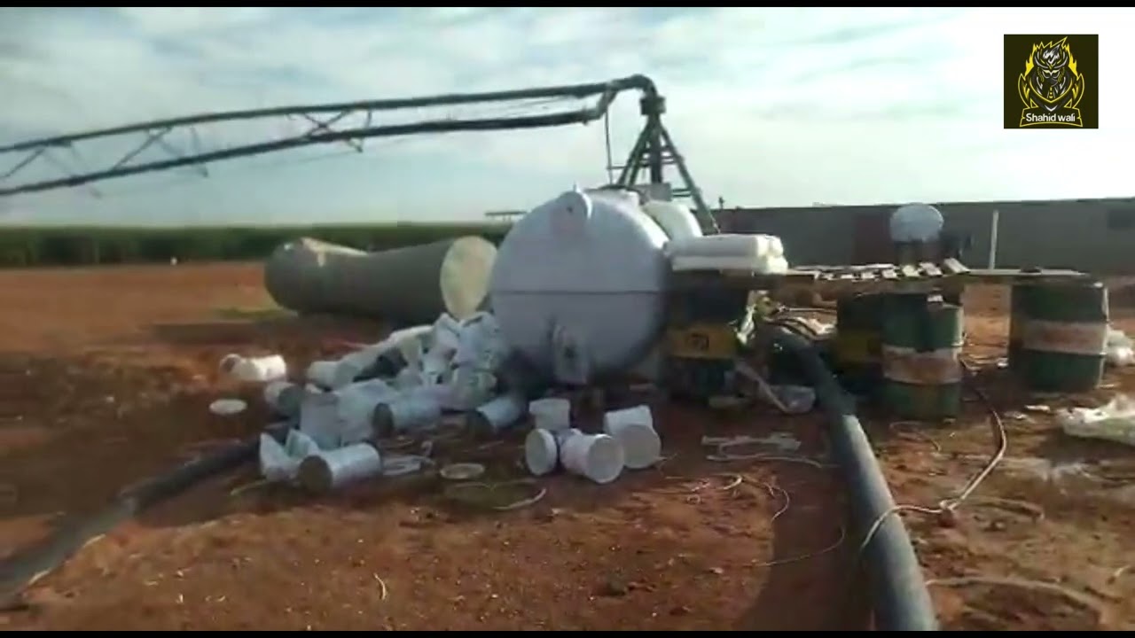 sprinkler irrigation system | Rashash in Saudi Arabia | Amazing Watering System in Saudi Arabia