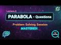 Parabola Exercise | Board Level Questions Solved | Class 12 Maths NEB