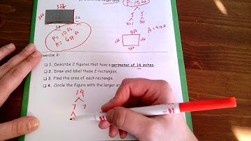 16-4: Additional Practice (Same perimeter, different area)