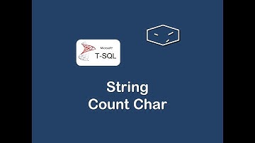 string count char in t-sql