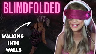 Playing DBD Blindfolded! Solo Queue Teammates Help Guide Me!