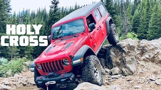 We Take Our 2018 Jeep Wrangler JLU Rubicon to HOLY CROSS to Test the 38s!