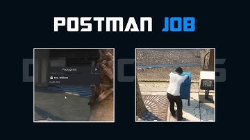 [QB, ESX] FIVEM POSTMAN JOB | PREVIEW | TEBEX! |