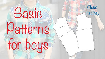 Basic patterns for boys 1 to 16 years old - Cloud Factory