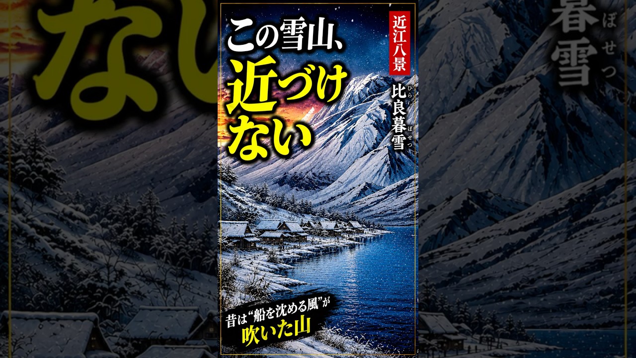 遥かな白銀の山々のふもとのサボテンのある風景 Why you just can't “get close” to this snowy mountain [Hira