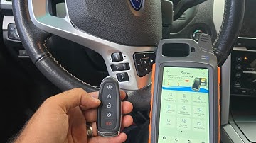 Ford explorer 2015 push button start key program with Xhorse key tool Max Pro