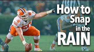How to Snap a Football in the Rain // Tips and Tricks