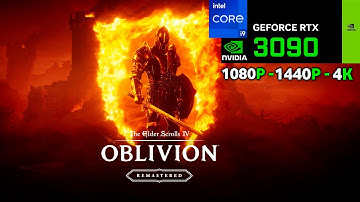 RTX 3090 on The Elder Scrolls IV: Oblivion Remastered | ULTRA - 1080p - 1440p - 4K - PC Gameplay