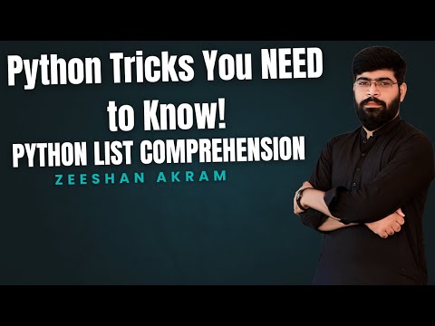 List Comprehension in Python with Execution | Best Python Tutorials for Beginners|Python Tutorial 28