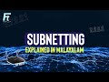 Subnetting explained in malayalam  networking malayalam  subnet mask  ip address  fetlla