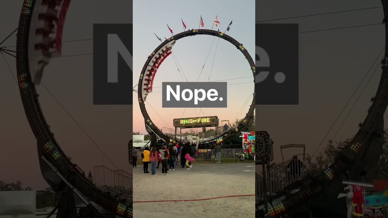 The Scariest Fair Ride Funny Rollercoaster Justsomedude