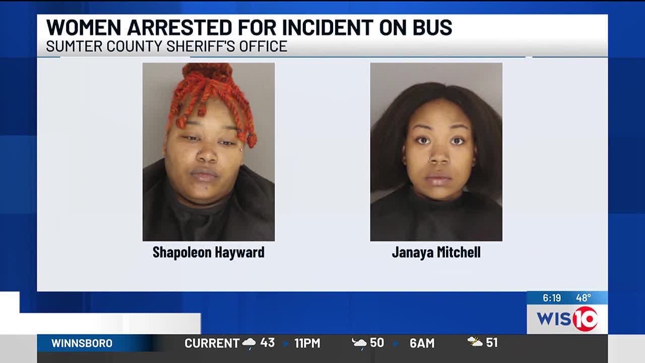 2 women arrested after altercation with school bus driver - YouTube