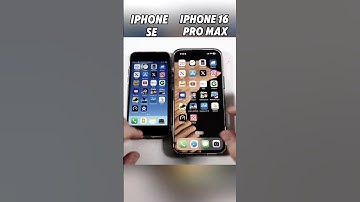 iPhone SE vs iPhone 16 Pro Max ⚡ The Most UNFAIR Speed Test EVER! 😱 🔥#Shorts#viralvideo