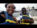 WODE MAYA'S FIRST BOAT CRUISE EXPERIENCE IN LAGOS NIGERIA