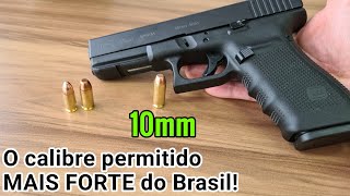 10mm - O calibre Permitido Mais Forte do Brasil! Melhor que o 357 Magnum? Teste da G20 - GLOCK 20