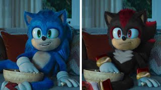 SONIC Movie 2 OLD Design VS NEW Design (SHADOW VS SONIC 5)