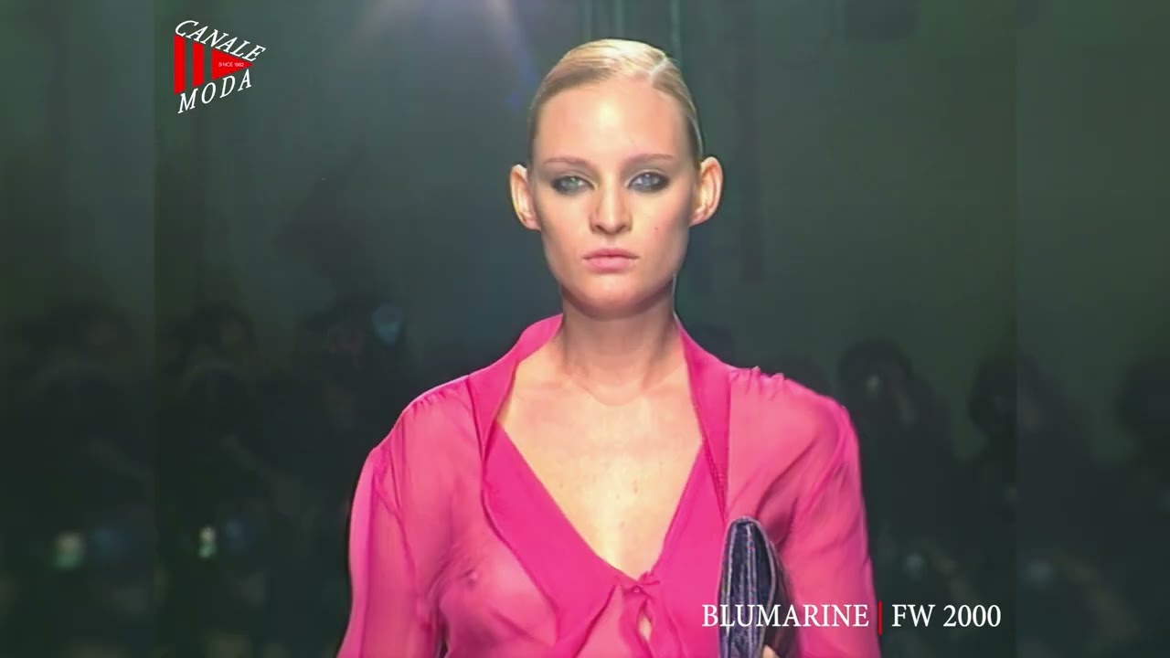 BLUMARINE Осень-Зима 2000 Милан — Fashion Channel
