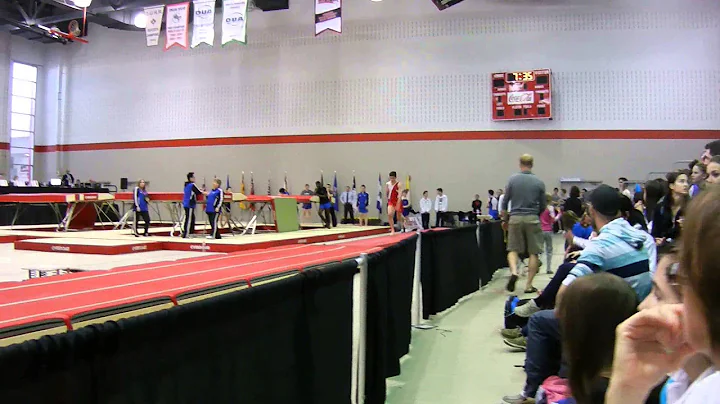 ON Tumbling Matthew Dworak Team Final 2013 Canadian Championships SILVER