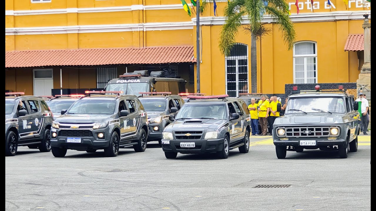 BRADO DE ROTA, VERANEIO BLAZER e Saída das Viaturas no Aniversário Batalhão Tobias de Aguiar