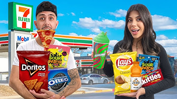 Eating ONLY Gas Station Food For 24 Hours
