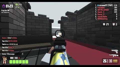 TRIGGERMAN DESTRUCTION! - Krunker.io Gameplay