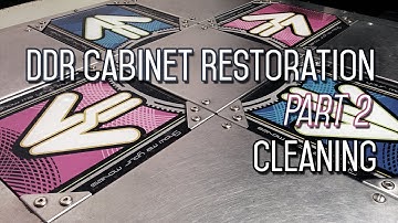 DDR Cabinet Restoration Part 2 - Cleaning