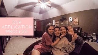 Our DCP Application Process Experience || DCP Spring 2019