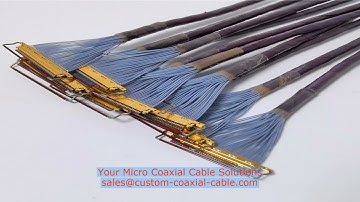build-to-print micro-coaxial cable for machine vision traceable lots Suppliers Tailored Partner for