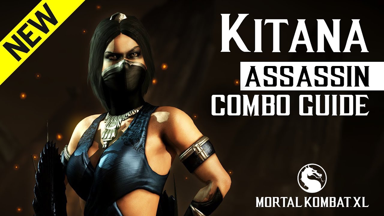 Mortal Kombat X KITANA (Assassin) Combo Guide YouTube
