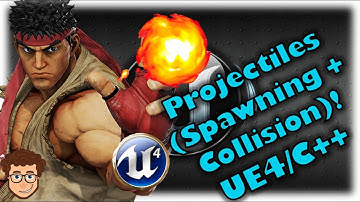Creating Projectiles! | How To Make YOUR OWN Fighting Game! | UE4 and C++ Tutorial, Part 42