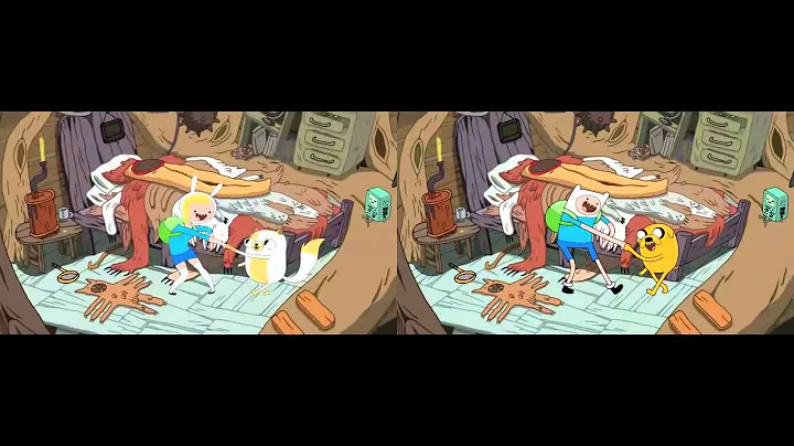 Adventure Time Finn & Jake-Fionna & Cake COMPARISON side