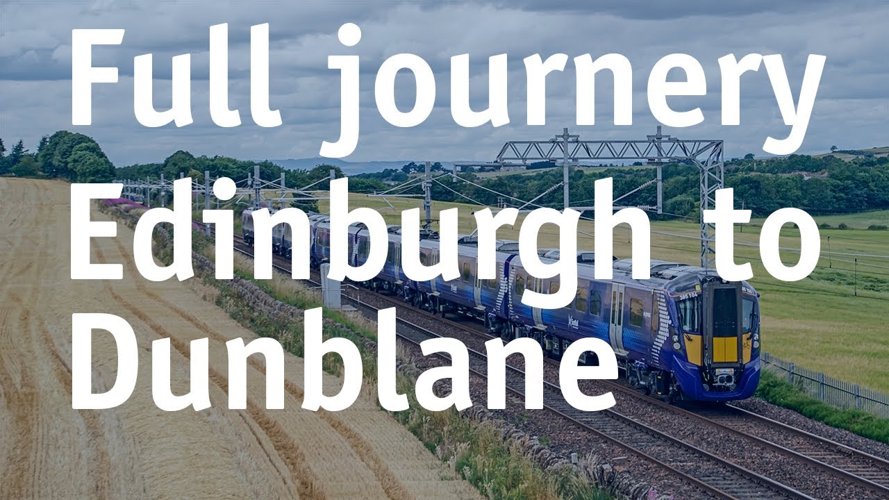 She's electric! Edinburgh to Dunblane from the driver's seat