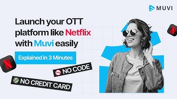 Launch Your OTT Platform Like Netflix with Muvi  | (Quick 3 Min Guide)
