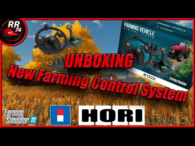 HORI Farming Vehicle Control System UNBOXING #farmingsimulator22 #hori #HORI  #fs22 