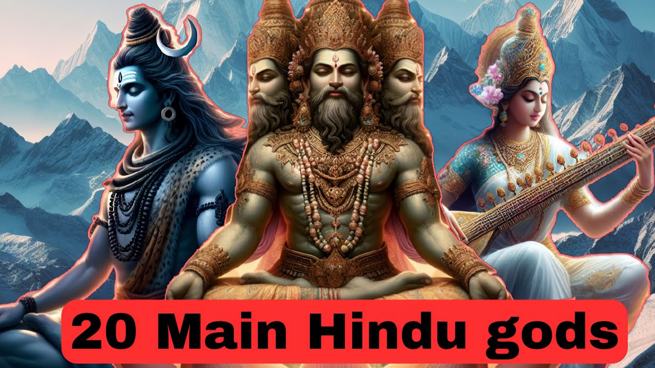 20 Hindu Main Gods Powerful Hindu Gods YouTube
