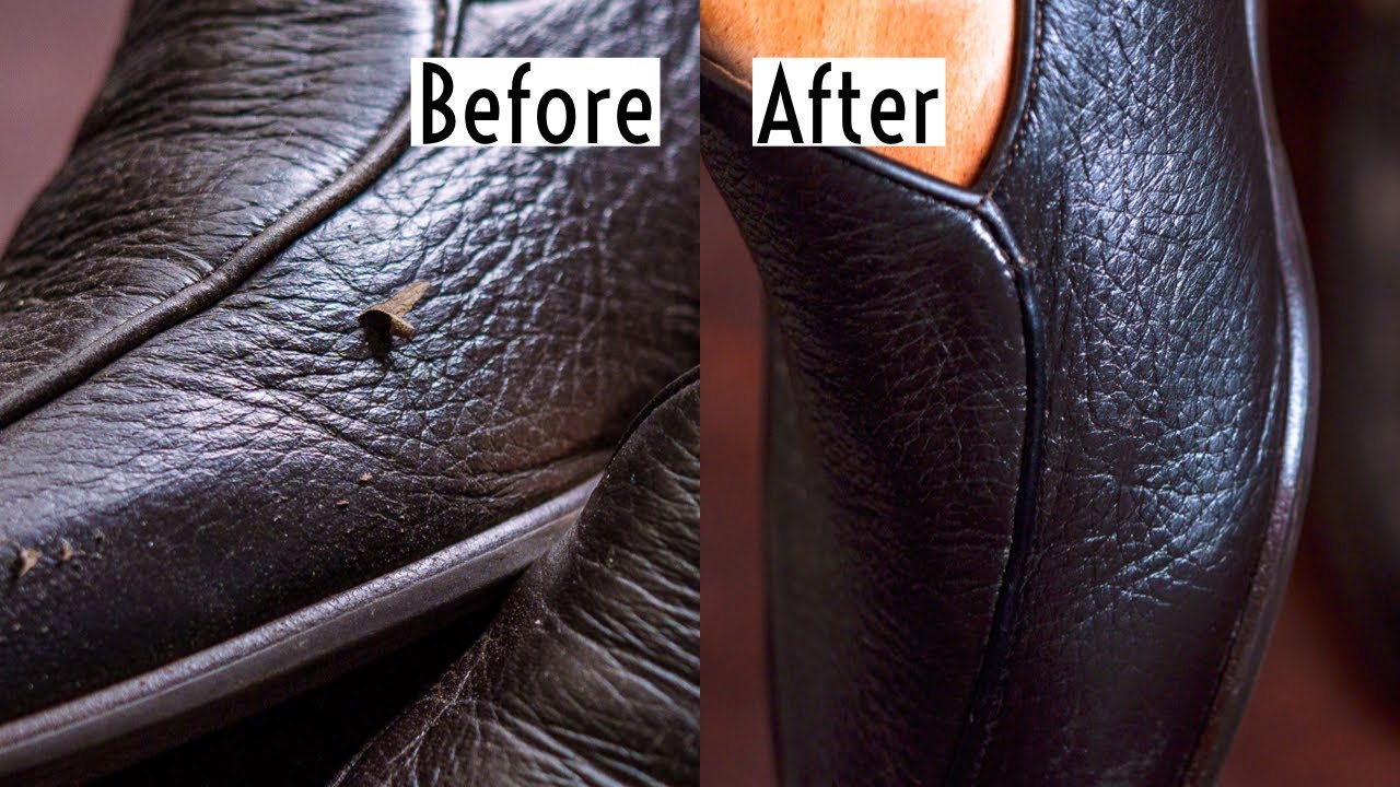 How to fix cracked leather boots? : r/fixit