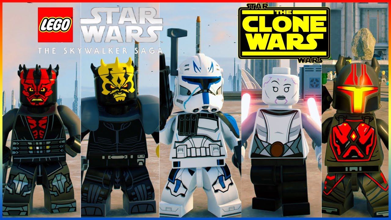 The Clone Character Pack LEGO Wars Skywalker Saga - YouTube