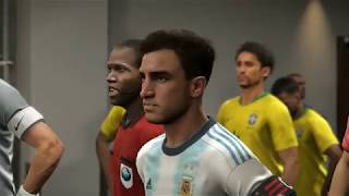 PES 2019 - Argentina vs Brasil by ZeroBoros 1,023 views 4 years ago 11 minutes, 33 seconds